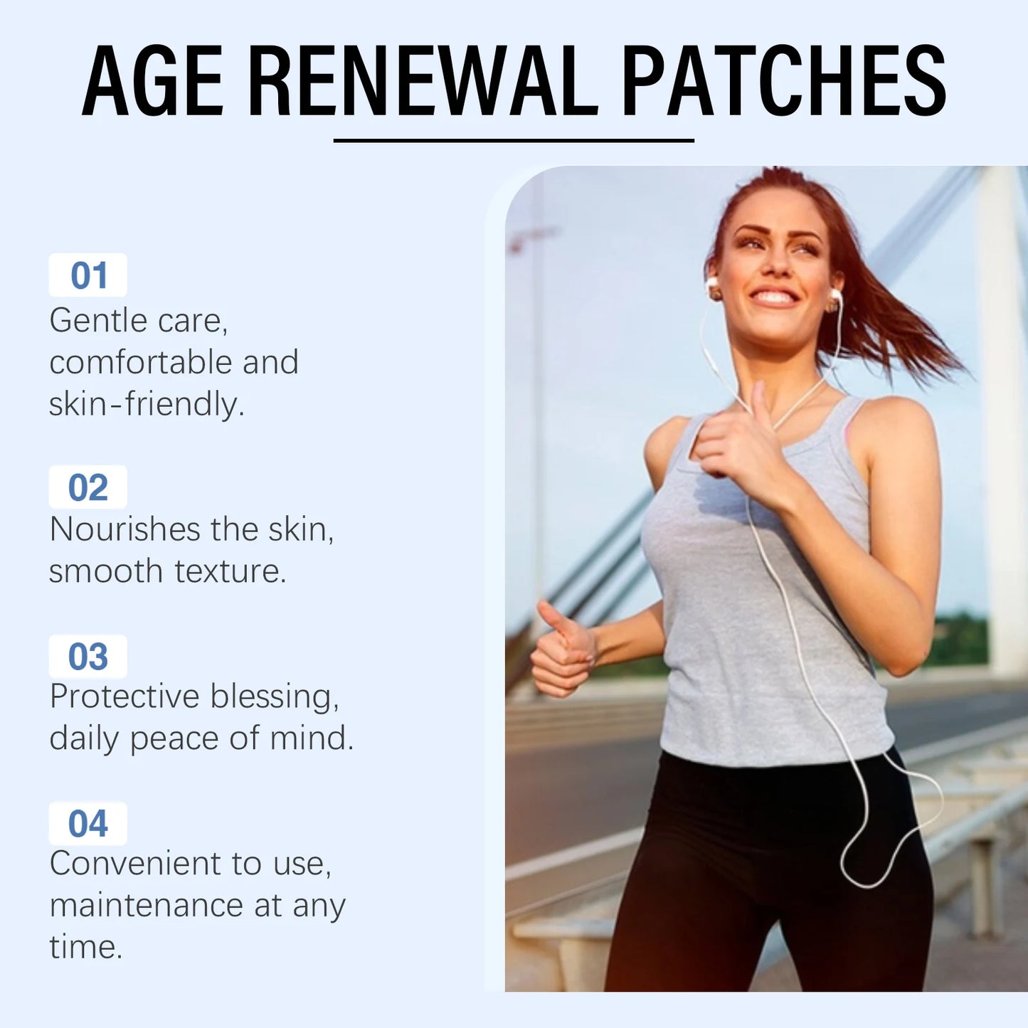 Body Care Patches Nourishing Revitalizing Gently Nourishes the Skin Smoothing Portable Stickers Renewal for Women & Men