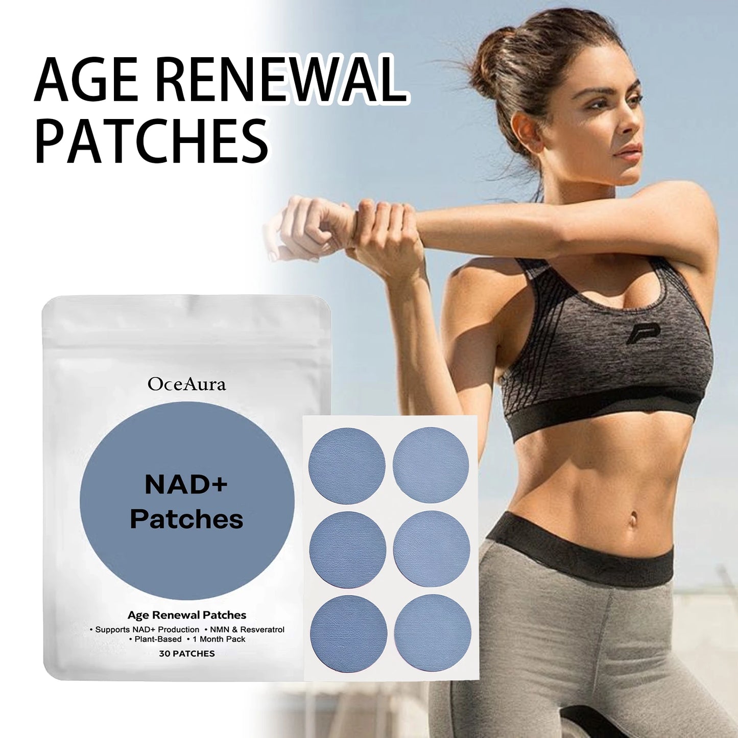 Body Care Patches Nourishing Revitalizing Gently Nourishes the Skin Smoothing Portable Stickers Renewal for Women & Men